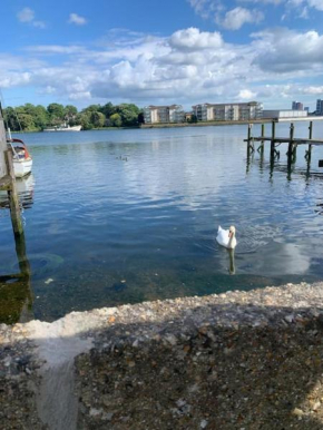 Stylish 2 Bed Riverside House, 2 Kingsize beds, Free Parking